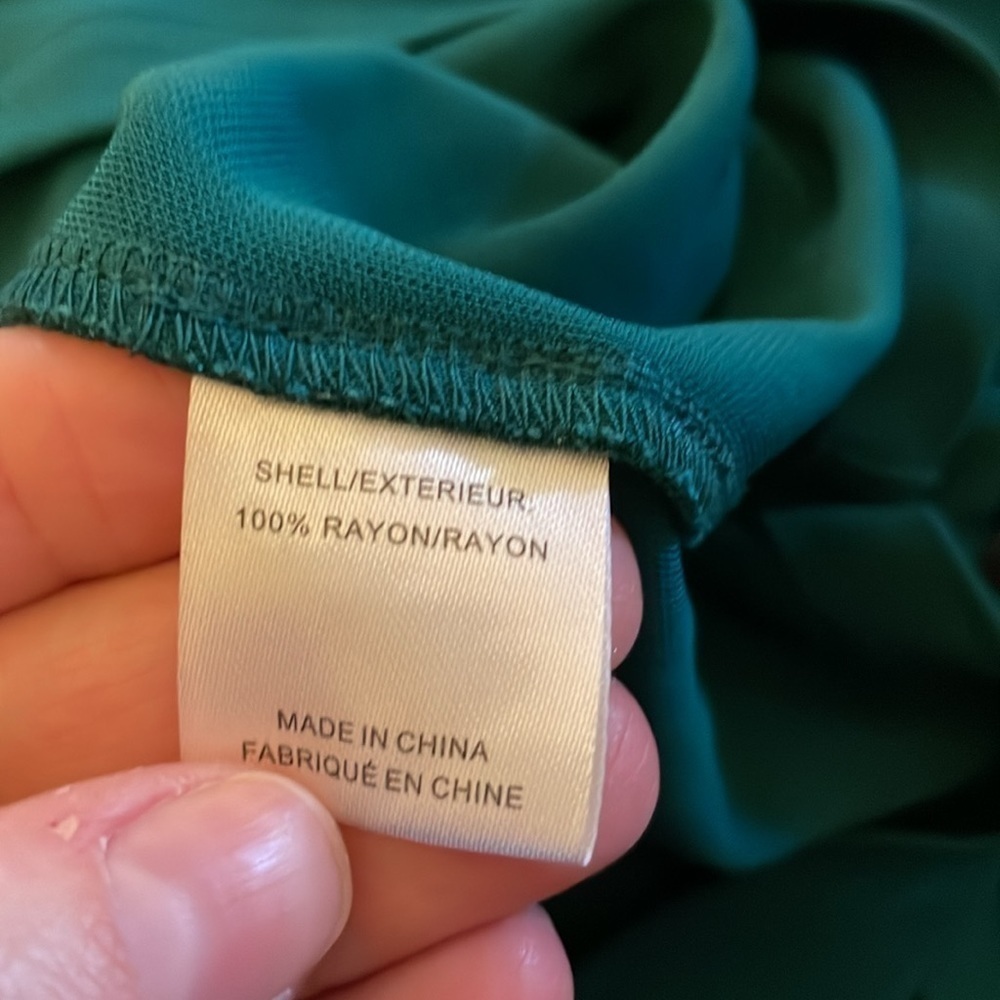 Haute Hippie Halter Wrap‎ Cocktail Mini Dress Emerald Green Size XS - Picture 10 of 13